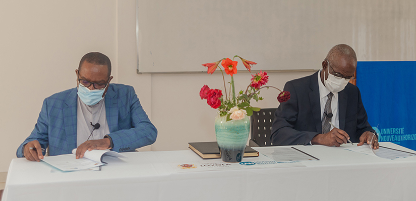 Signature d’un protocole d’accord de partenariat entre l’Université Nouveaux Horizons Et l’Université Loyola du Congo